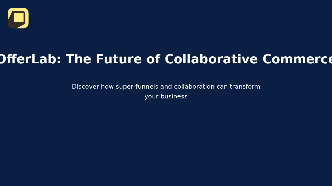 OfferLab overview video animation